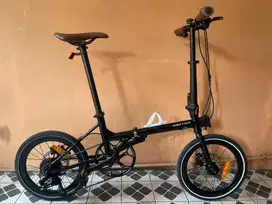 Sepeda lipat United Black Horse X 10 Speed