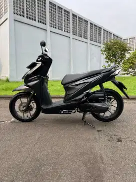 Jual Cepat Honda Beat Deluxe 2024 Matte Black Full Ori KM cuma 1rb