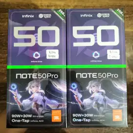 Infinix note 50 8/256 segel box promo harga paling murah sebandungraya