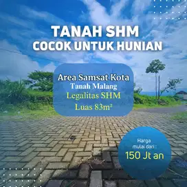 Dijual Tanah Dekat Samsat Kota Malang Cocok Bangun Hunian