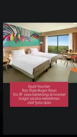 Voucher menginap IBIS Bogor raya