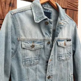ZARA MAN•1975 | Exclusive Denim Trucker Jeans Jacket (M)