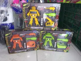 Mainan Anak Robot Obeng 3in1