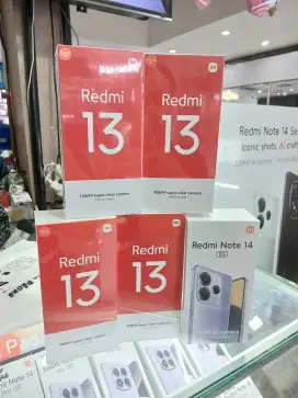 XIAOMI REDMI 13 | NOTE 14 SERIES HARGA MULAI SEJUTAAN BERGARANSI RESMI