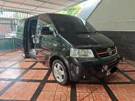 VW Caravelle T5 TDI 2.5 black cantik
