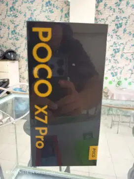 Poco X7 pro 5G 12/512gb baru garansi resmi bisa TT kredit