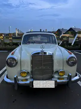 Mercedes benz ponton 219 regtop 1958 full paper mercy koleksi kolektor