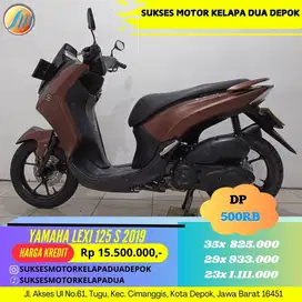 YAMAHA LEXI 125 S 2019 CASH/KREDIT FREE ONGKIR JABODETABEK