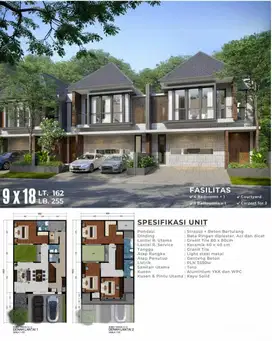 Hanya 1 Unit Buruan Baru Gress Woodland Citraland Minimalis Modern Sby