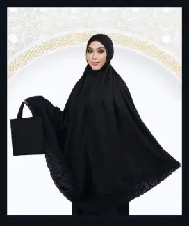 Mukena khadijah katun premium