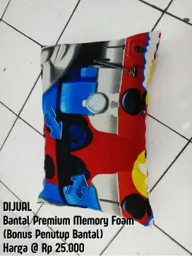 Bantal Premium Memory Foam (Sudah Dilengkapi Sarung)