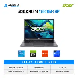 Laptop Pelajar Murah Acer Aspire 57BP/i5-13420H/8GB/512GB