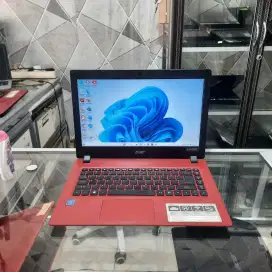 Dijual Acer A314-32, Intel celeron N4000, RAM 8GB, SSD 256GB, 14 inch