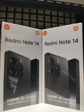 Xiaomi Redmi Note 14 8/128GB-SUPPORT NFC  GARANSI RESMI 15 BULAN
