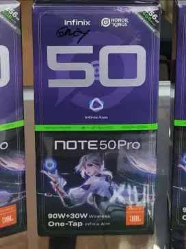 Infinix note 50 Pro ram 8/256gb New GARANSI resmi