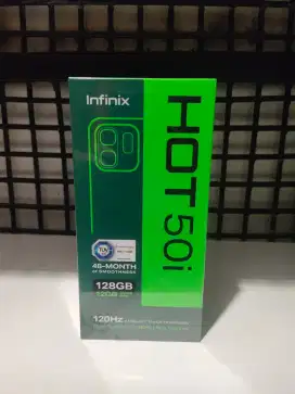 Infinix Hot 50i 6/128GB - GARANSI RESMI 15 BULAN