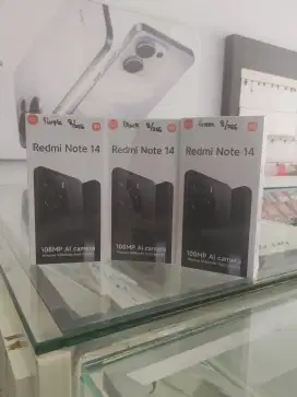 New Redmi Note 14 4G 8/256GB (Resmi)
