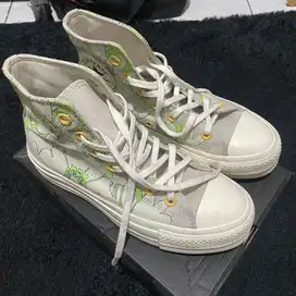 100% Ori Converse Chuck Taylor All Star Lift Hi Second Original