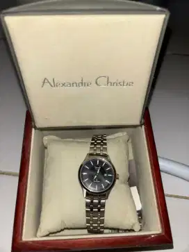 Preloved jam tangan cewek alexandre christie