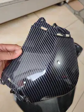 Cover bawah stoplamp ori yamaha nmax new carbon hitam