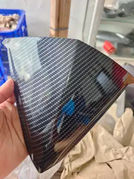 Visor original honda vario 125 old kzr carbon hitam