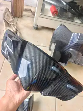 Cover batok depan yamaha mio soul gt 115 carbon hitam