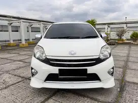 DP 10JT [KM 82.000] TOYOTA AGYA TRD AT 2014 PUTIH TT 2015 G MATIC