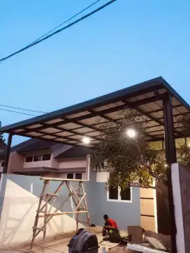 Kanopi Baja Ringan Atap Alderon