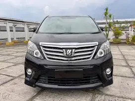 [LOW KM] ALPHARD SC PREMIUM SOUND 2012 HITAM ISTIMEWA TT 2013