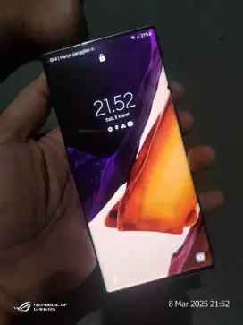 Samsung note 20 ultra 512gb lengkap Ada minus