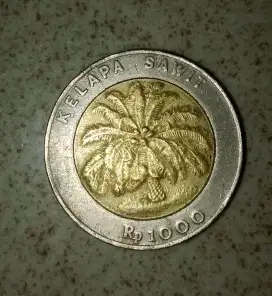 Jual Koin Rp.1000 Kelapa sawit