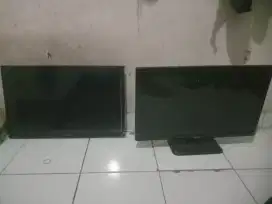 Dijual tv bekas 24 inch Sharp dan LG