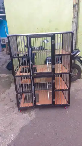 Kandang kucing leter L