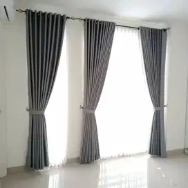 Jual Pasang Gorden Roller Blind Hordeng Gordyn Korden Horden Curtain