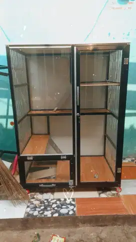 Kandang kucing 1kaca