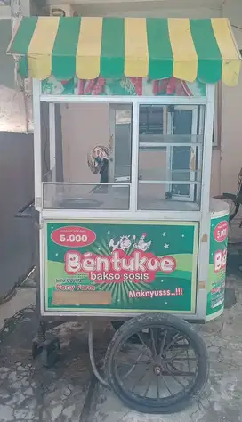 Gerobak Jualan Alumunium