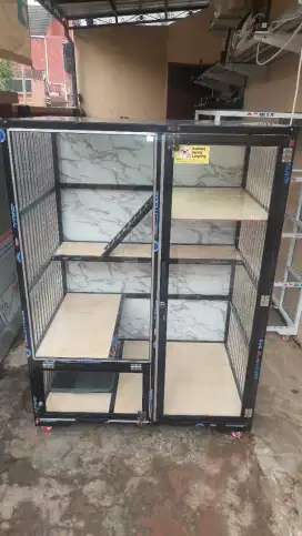 Kandang Kucing Alumunium Sultan