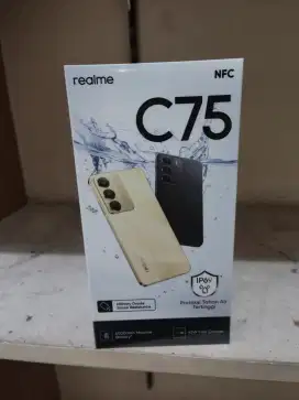 Realme c75 8/256 hp tahan banting dan air