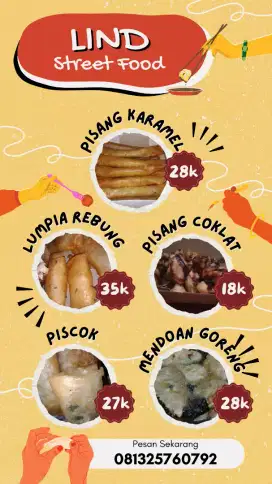 Jasa Desain Menu, Katalog Produk Bisa Request