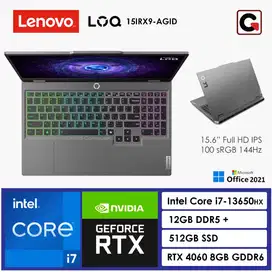 LENOVO LOQ Core i7-13650HX dengan NVIDIA RTX4060 8GB