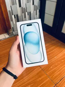 iPhone 15 128GB Blue Resmi (New Segel)