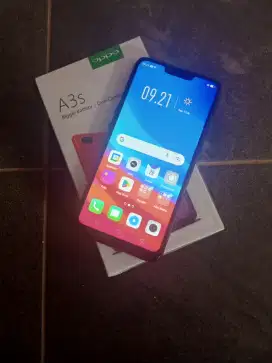 Oppo a3s ram 6/128 baru buka segel box Seperti baru