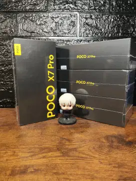 POCO X7 PRO HITAM BARU SEGEL RESMI
