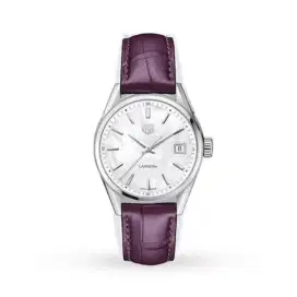 Tag Heuer Carrera Lady 36m, 'Mother of Pearl' Dial Leather Quartz