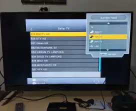 TV Sharp Aquos LED 43 FHD (sudah termasuk STB)