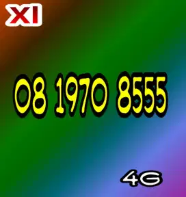Kartu cantik XL super triple 555