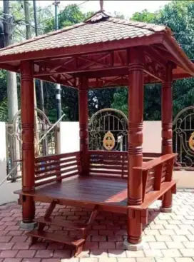 gasebo saung uk 2x2 meter atap sirap