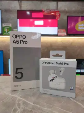 Oppo A5 Pro 8/256GB Gratis Enco Buds3 Pro COD Gratis Ongkir