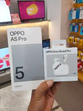 Oppo A5 Pro 8/256GB Gratis Enco Buds3 Pro COD Gratis Ongkir