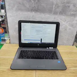 Laptop second HP 14-AC001TU Intel Celeron N3050 Ram 4gb Ssd 128gb HD